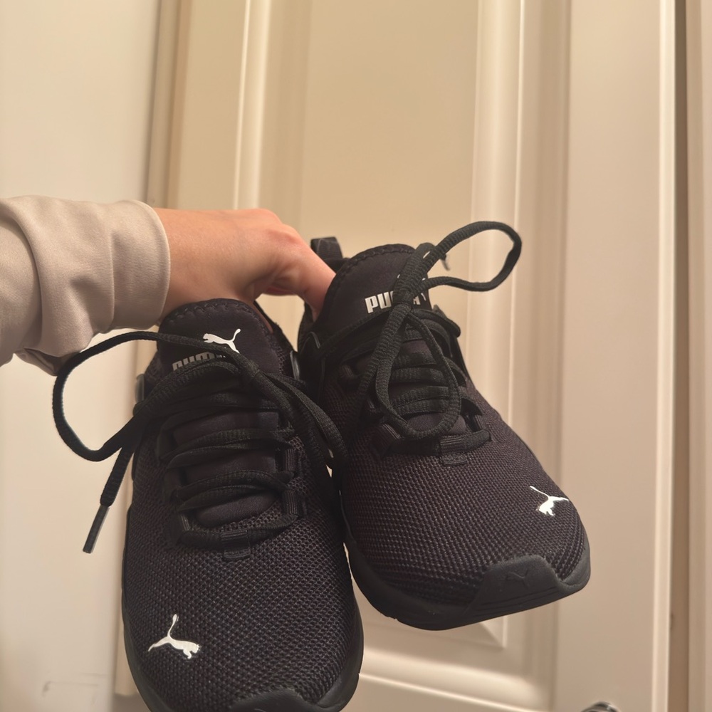 PUMA Black Athletic Sneakers